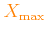 $ \color{orange}X_{\rm max}$