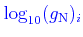 $\displaystyle {\color{blue}\log_{10}(g_{\rm N})_i}$