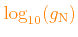 \bgroup\color{orange}$ \log_{10}(g_{\rm N})$\egroup